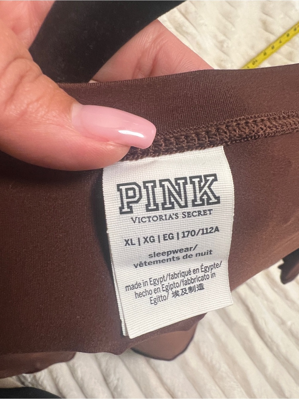 PINK Victoria's Secret Brown Women's cropped top